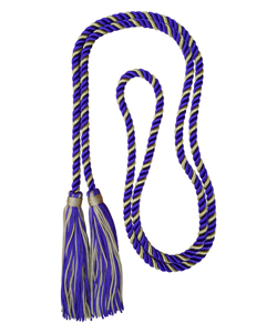 Light Gold/Purple honor cord