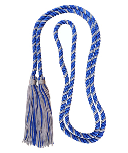 Royal Blue and Gold Graduation Cords – Honor Cord Source